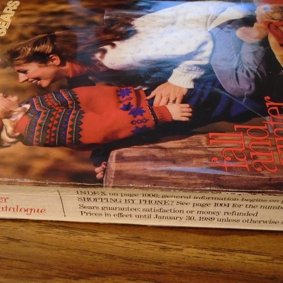 1988 SEARS CANADA, FALL AND WINTER, DEPARTMENT STORE CATALOG. THICK AND RARE!!! - Picture 5 of 6